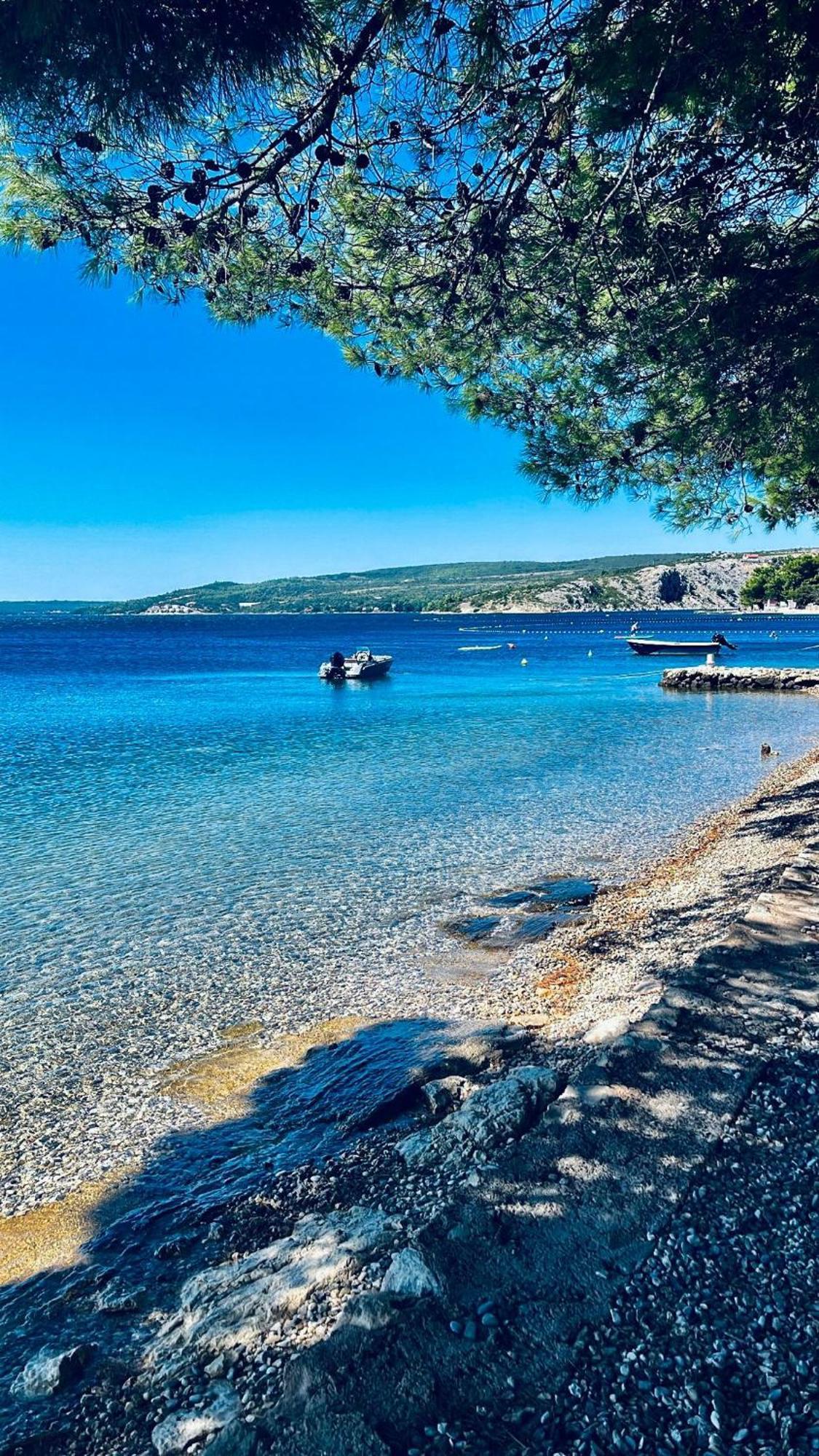 Modern Seeview Apartment Maslenica With Free Wifi, Free Parking, 300M From Beach 外观 照片